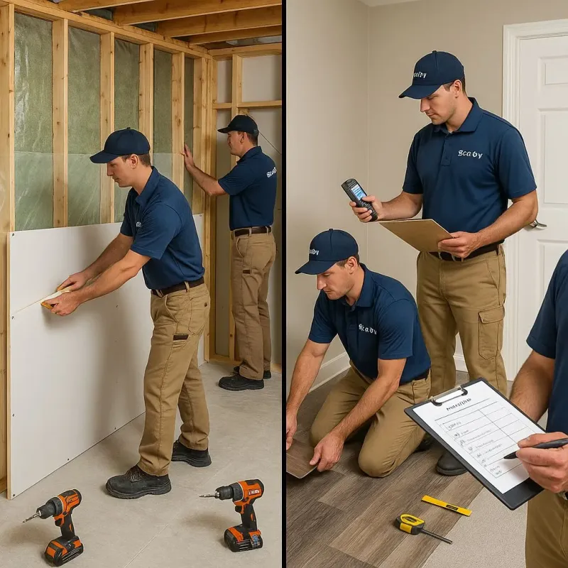 Repairs and Reconstruction process in Bayonne, NJ